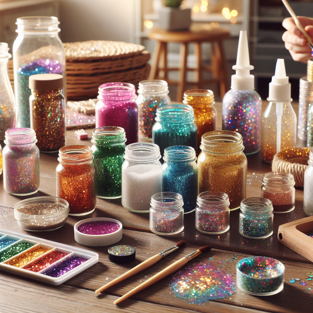 DIY Glitter Jars That Sparkle All Day